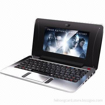 9-inch Netbook with VIA8850 Cortex A9 1.2GHz, 4GB NAND Flash Memory, 3,000mAh/3.7V Battery